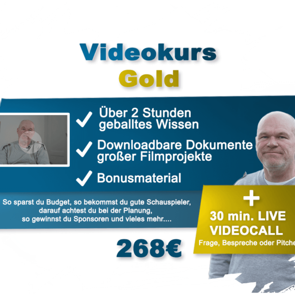 Videokurs Gold - So machst du Film!